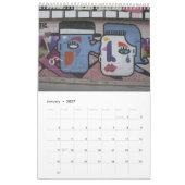 Graffitis in Wien Österreich 2023 Kalender (Jan 2027)