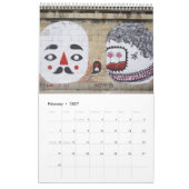 Graffitis in Wien, Österreich Kalender (Feb 2027)