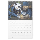 Graffitis in Wien, Österreich Kalender (Jan 2027)
