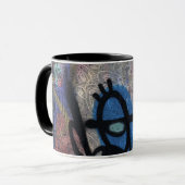 Graffitisgeschichte Tasse (Vorderseite Links)
