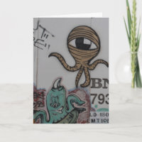 Graffitti-Außerirdischen