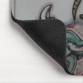 Graffitti-Außerirdischen Mousepad (Ecke)