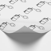 Graffitti Geschenkpapier (Ecke)