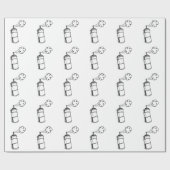 Graffitti Geschenkpapier (Flach)