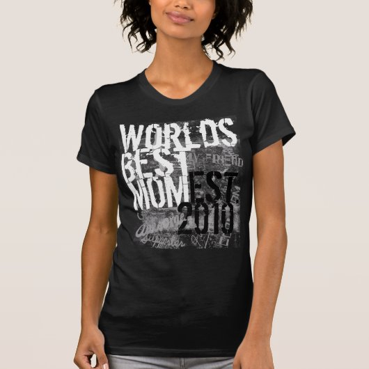 Graffitti Grunge der Welt bestes die T-Shirt (Vorderseite)