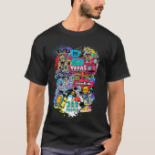 Graffti-Kunst T-Shirt (Vorderseite)
