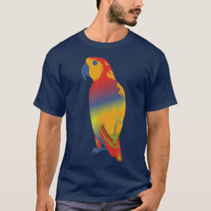 Grafik 365 Parrot Top Niedlich Bird Gift for Women