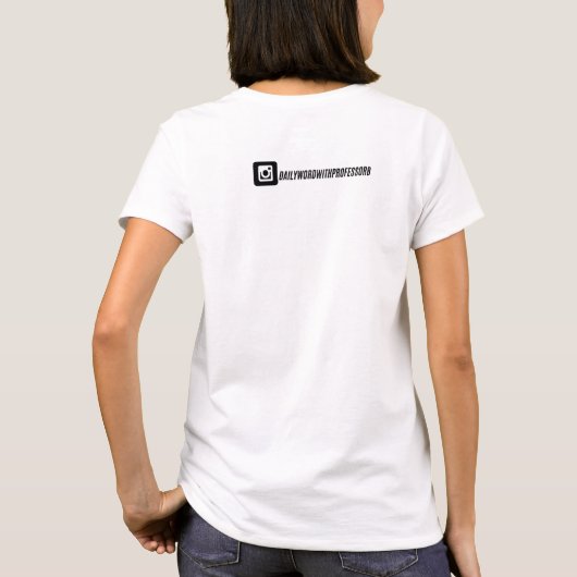 Grafik-Abschlag "Revolution" T-Shirt (Rückseite)