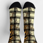 Grafik-Abstraktion Socken (Oben)