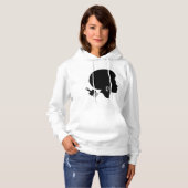 GRAFIK AFRO SILHOUETTE MIT AFRO PICK HOODIE (Vorne ganz)