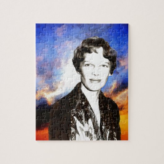 Grafik Amelia Earhart Puzzle (Vertikal)