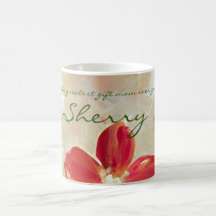 Grafik auf einer Tasse: personalisiertes Geschenk, Kaffeetasse