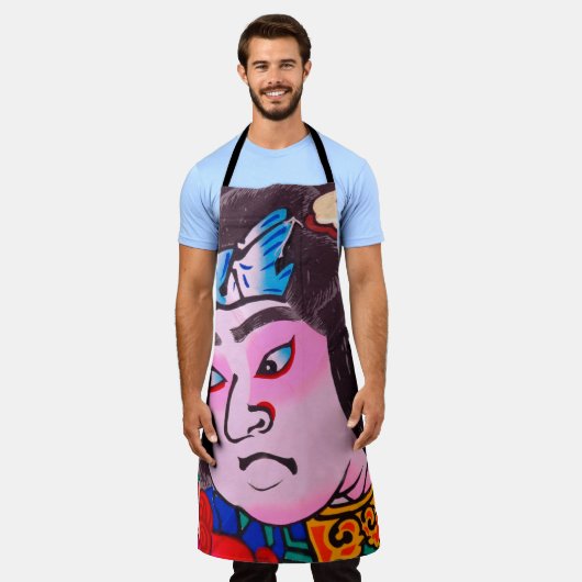 Grafik auf Japanisch Traditionelles Kiteart,Kite,S Schürze (Getragen)