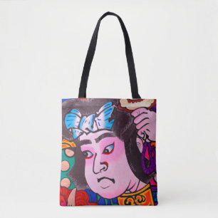 Grafik auf Japanischem traditionellem Drachenkunst Tasche