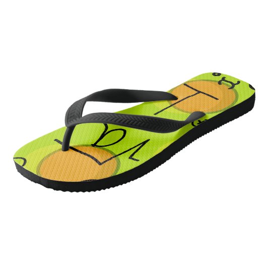 Grafik Badesandalen (Schrägansicht)