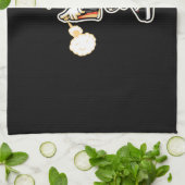 Grafik-Cartoon-Graffiti-Bomber-Spray-ch Geschirrtuch (Gefaltet)