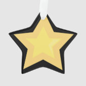 GRAFIK CARTOON STAR CHRISTMAS URLAUB ORNATIONAL ORNAMENT (Rückseite)