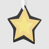 GRAFIK CARTOON STAR CHRISTMAS URLAUB ORNATIONAL ORNAMENT (Vorderseite)