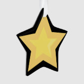 GRAFIK CARTOON STAR CHRISTMAS URLAUB ORNATIONAL ORNAMENT (Vorderseite)
