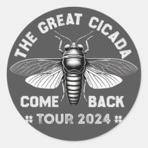 Grafik Cicada Comeback Tour 2024 Design
