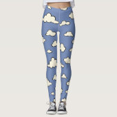 GRAFIK CLOUD PATTER BLUE SKY LEGGINGS (Vorderseite)