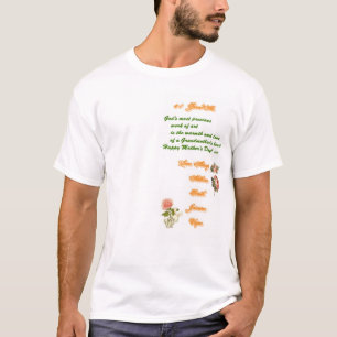 Grafik der Mutter Tagesfür Front der T-Shirt