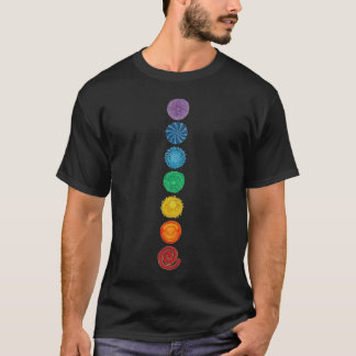 Grafik der Reinigung 7 chakras-#1 T-Shirt