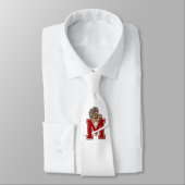 Grafik des roten Indians auf Krawatte (Gebunden)