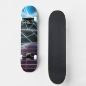 Grafik des Videospiels der 1980er Jahre Skateboard (Vorderseite)