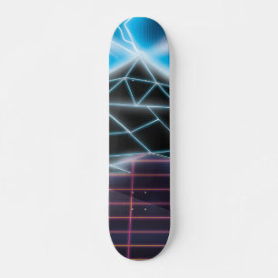 Grafik des Videospiels der 1980er Jahre Skateboard