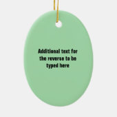 Grafik des Wanderpersonals - Personalisierter Wike Keramik Ornament (Hinten)