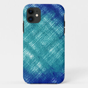 Grafik-Design für die blaue Grunge iPhone 11 Hülle