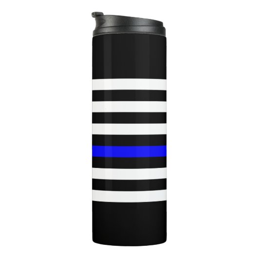 Grafik-Design für Symbolische Thin Blue Line US-Fl Thermosbecher (Nach rechts gedreht)