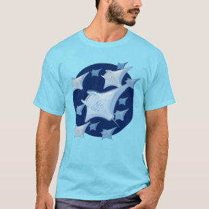 Grafik Design Manta Ray Lover T-Shirt
