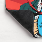 GRAFIK DESIGNER Superpower Mousepad (Ecke)