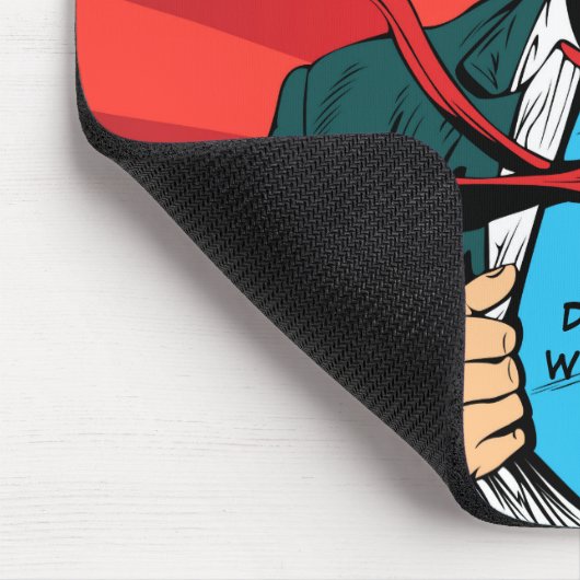 GRAFIK DESIGNER Superpower Mousepad (Ecke)