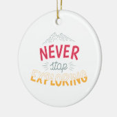 Grafik-Designs für Wanderer Keramik Ornament (Links)