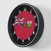 Grafik-Dial für das Ontario-Flag Uhr (Winkel)