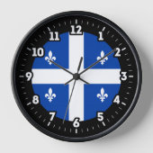 Grafik-Dial für das Quebec-Flag Uhr (Vorderseite)