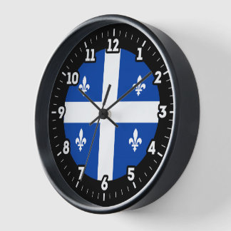 Grafik-Dial für das Quebec-Flag Uhr