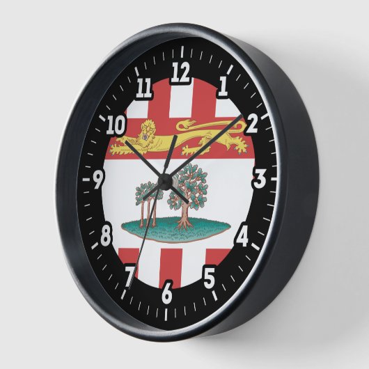 Grafik-Dial für Prince Edward Island Uhr (Winkel)