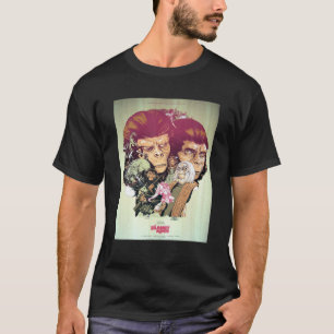 Grafik Die Affen Vintage Bild Movie Serie C T-Shirt