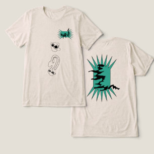 Grafik-Doodulation auf Erden Tri-Blend Shirt