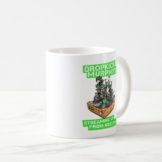 Grafik Dropkick Classic Art Murphys Outfits Music Kaffeetasse (VorderseiteRechts)