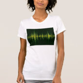 Grafik-Equalizer Damen T-Shirt (Vorderseite)