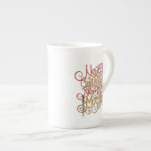 Grafik für lokalisierte Übersetzungen von MUGGLE™ Porzellantasse (Vorderseite Rechts)