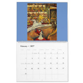 Grafik Georges Seurat Kalender (Feb 2027)
