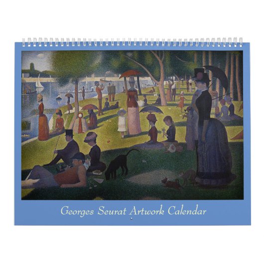 Grafik Georges Seurat Kalender (Titelbild)