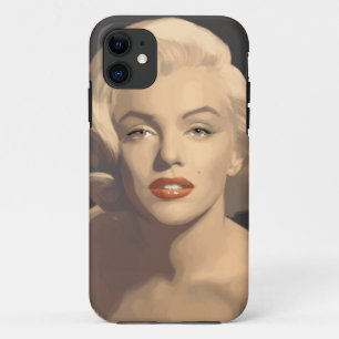 Grafik Grau Marilyn iPhone 11 Hülle