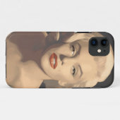 Grafik Grau Marilyn Case-Mate iPhone Hülle (Rückseite (Horizontal))